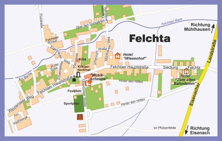 Ortsplan-Felchta