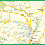 Landkarte von Ammern in Thüringen